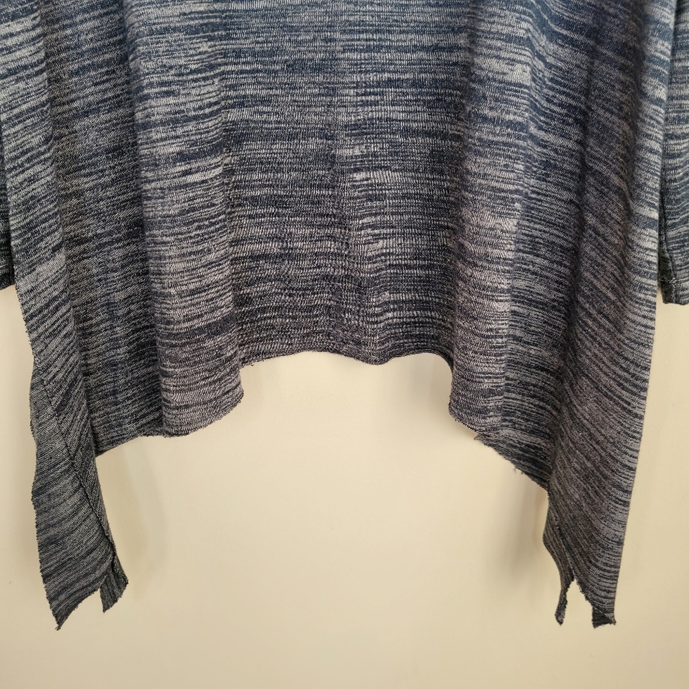 Torrid Gray Gradient Shark Bite Sweater - image 5